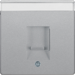 Berker 11706084, Z-ST M STAUBSS 1F U BSF Q.1 ALU LACK, 4011334443025