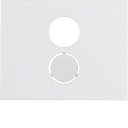 Berker 11847009, CENTREPLATE FOR LOUNDSPEAKER & MINI-CONN, 4011334267881