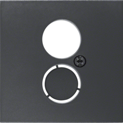 Berker 11961606, C/plate for loudspeaker S/O - B ant, 4011334221265