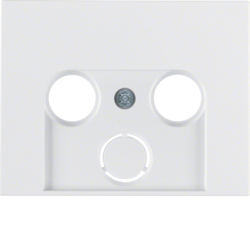 Berker 12017019, CENTRE PLATE FOR ANTENNA SOCKET, 4011334387411