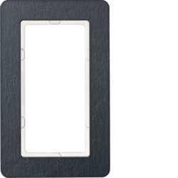 Berker 13096030, Frame with large cut-out, Q.7 Slate, 4011334459729