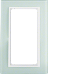 Berker 13096909, B.7 Frame Large CO Glass P-White/P-White, 4011334282952