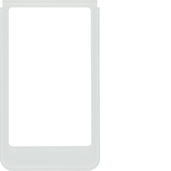 Berker 13202109, DES RA F VIDEO RD R.1 GLAS P-W, 4011334437840