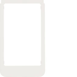 Berker 13206089, Frame Video Round White Po. Matt, 4011334441540