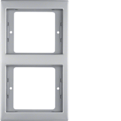 Berker 13237004, Frame  K.5 stainless steel, 4011334281948