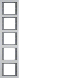 Berker 13537003, RA 5F SENK K.5 ALU, 4011334377764