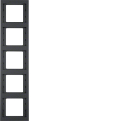 Berker 13537006, RA 5F SENK K.1 ANTH MATT LACK, 4011334297673