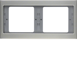 Berker 13637004, Frame K.5 stainless steel, 4011334281986