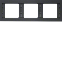 Berker 13737006, Frame K.1 anthracite, matt, 4011334297635