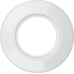 Berker 138169, 1930 Porcellain Frame Polar White Glossy, 4011334305262