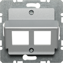 Berker 14411404, Z-PL F LEX COM MODULE ZS ALU MATT LACK, 4011334298861