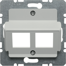 Berker 14411909, Z-PL F LEX COM MODULE ZS P-W MATT, 4011334321644