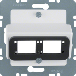 Berker 14611909, Reichle & De-Massari Double Mod, White, 4011334321668