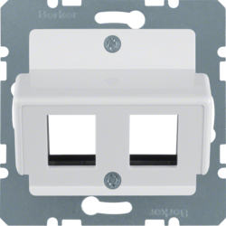 Berker 146409, CENTRE PLATE POLAR W., 4011334202462