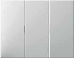 Berker 14657009, 3gang rocker - K.1 PW, 4011334268024