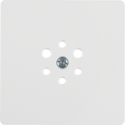 Berker 147409, CENTRE PLATE POLAR WHITE, 4011334195078