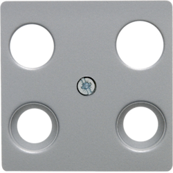 Berker 14831404, CENTRE PLATE ALU, 4011334227236