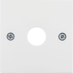 Berker 14998989, Centre plate for aerial socket 1-hole, 4011334280552