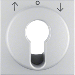 Berker 15061404, Centre plate for key switch/key push-but, 4011334222316