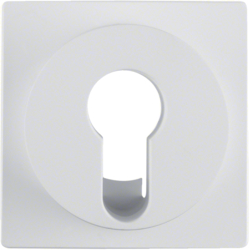 Berker 15071909, Centre plate for key switch/key push-but, 4011334222361