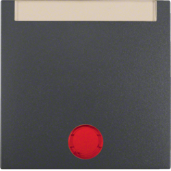 Berker 16281606, ROCKER S.1/B.3/B.7 ANTHRACITE, 4011334226208