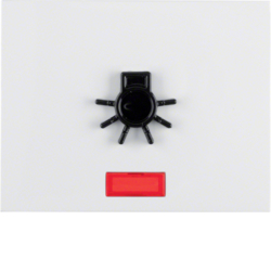 Berker 16517109, WIPPE MIT ROTER LINSE UND ABTASTBAREM .., 4011334265658