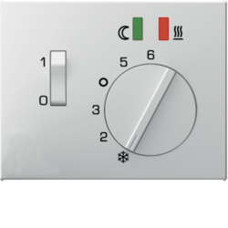 Berker 16727109, RAUMTEMPERATURREGLER MIT WECHSELKONTAK.., 4011334265887