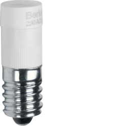 Berker 1678, LED Lamp E10 White, 4011334293750