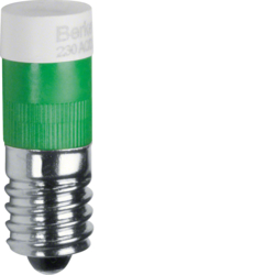 Berker 167803, LED-LEUCHTMITTEL E10 GR?N, 4011334293781