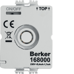 Berker 168000, LED modul for Rotary switch 230V,with N, 4011334490906