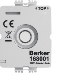 Berker 168001, LED modul Rotary switch, 230V, W/o  N, 4011334499541