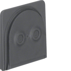 Berker 18033515, W.1 Slider for 2 cables grey, 4011334390572