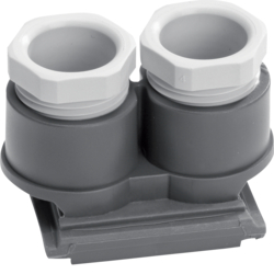 Berker 18893505, W.1 DOUBLE SLIDER FOR TUBE M20x1,5, 4011334423102