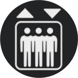 Berker 19058010, W.1 FOLIE RUND M AD AUFZUG, 4011334423805