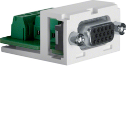 Berker 1994, VGA Module Polar White/Black, 4011334308836