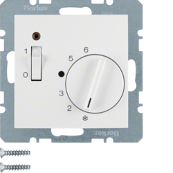 Berker 20301909, ROOM THERMOSTAT INSERT, 4011334309444