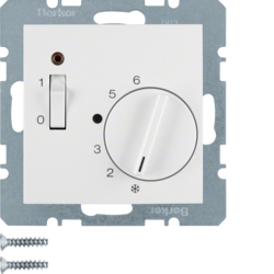 Berker 20308989, ROOM THERMOSTAT INSERT, 4011334309437