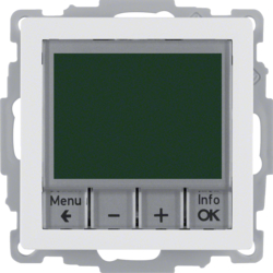 Berker 20446089, T/Stat Time Control, NO Contact White, 4011334354727