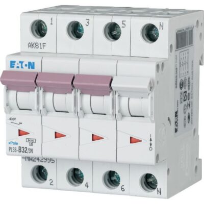 Eaton PLS6-C32/3N-MW 3P+N C32