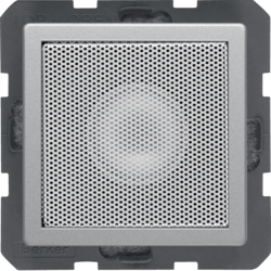 Berker 28826084, LAUTSPRECHER Q.1 ALU LACK, 4011334446859