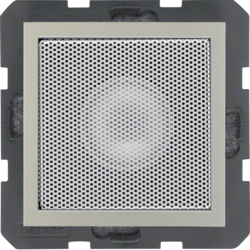 Berker 28828916, LAUTSPRECHER S.1/BX E-STAHL LACK, 4011334342663