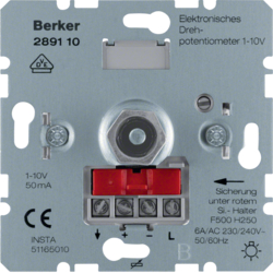 Berker 289110, Electronic rotary potentiometer 1-10 V, 4011334255765