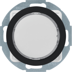Berker 29512045, LEDsignal light RGB R.1/R.3 black glossy, 4011334414582