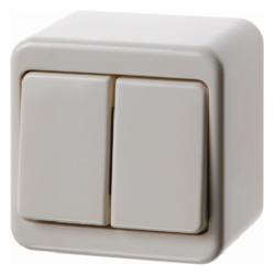 Berker 300840, DOUBLE CHANGE-OVER SWITCH, 4011334023180