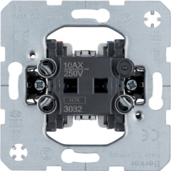 Berker 3032, ON/OFF SWITCH 2POLE, 4011334023333