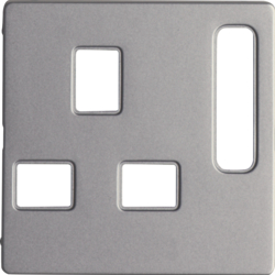 Berker 3313076084, Z-ST BRITISH STAND Q.1/Q3 ALU LACK, 4011334443735