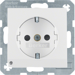 Berker 41091909, SKO-STD SRBKL M LED AMBEL B.1 PW MATT, 4011334364085
