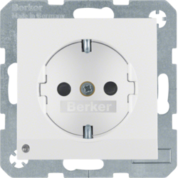Berker 41098989, SKO-STD SRBKL M LED AMBEL S.1/B.3/B.7 PW, 4011334364092