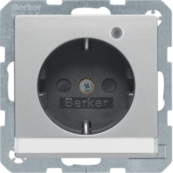 Berker 41106084, SKO STD M LED ERHBS SFD Q.1 ALU LACK, 4011334443391