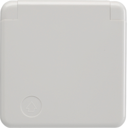 Berker 421109, SCHUKO socket outlet with cover plate an, 4011334186816